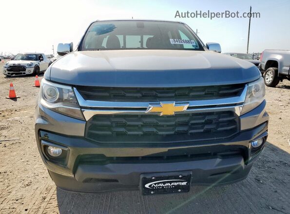 1GCGSCEN0M1239840 2021 CHEVROLET COLORADO Gray Widok z przodu