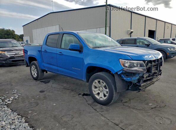 1GCGSCEN2N1325927 2022 CHEVROLET COLORADO Синий Передняя правая четверть