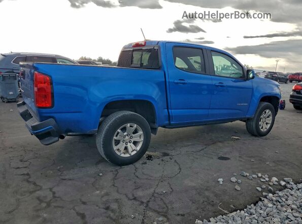 1GCGSCEN2N1325927 2022 CHEVROLET COLORADO Синий Задняя правая четверть