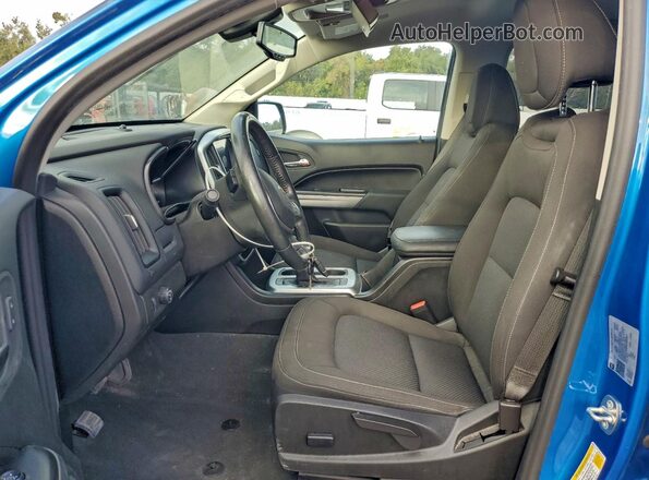 1GCGSCEN2N1325927 2022 CHEVROLET COLORADO Синий Вид салона спереди