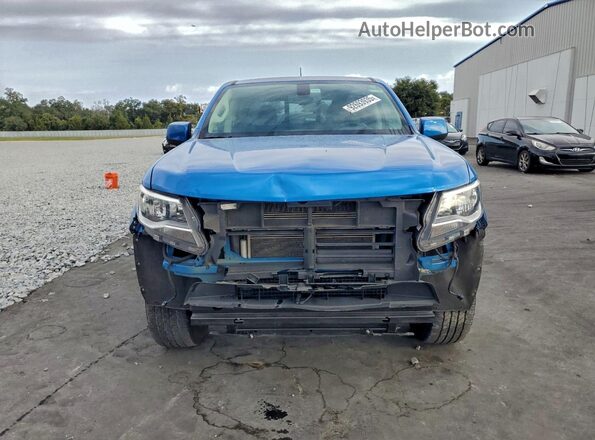 1GCGSCEN2N1325927 2022 CHEVROLET COLORADO Синий Вид спереди