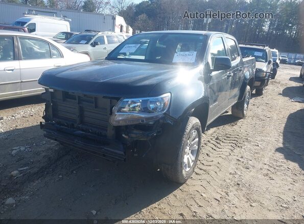 1GCGSCEN2N1327287 2022 CHEVROLET COLORADO Черный Передняя левая четверть