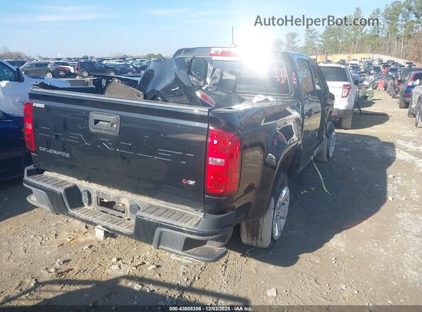 1GCGSCEN2N1327287 2022 CHEVROLET COLORADO Черный Задняя правая четверть