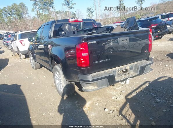 1GCGSCEN2N1327287 2022 CHEVROLET COLORADO Черный Задняя левая четверть