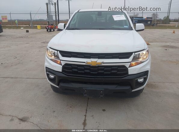 1GCGSCEN3M1171047 2021 CHEVROLET COLORADO White Սարքավորումների վահանակի տեսք