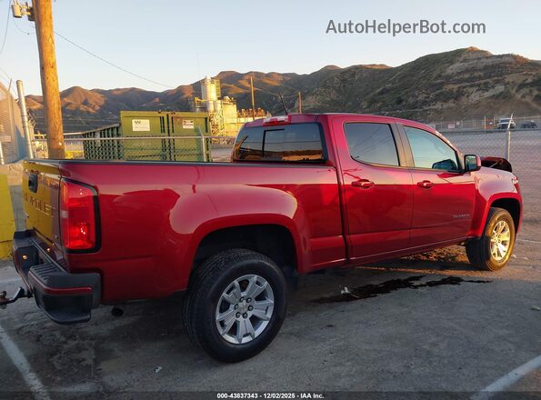 1GCGSCENXN1114040 2022 CHEVROLET COLORADO Красный Вид задней части салона