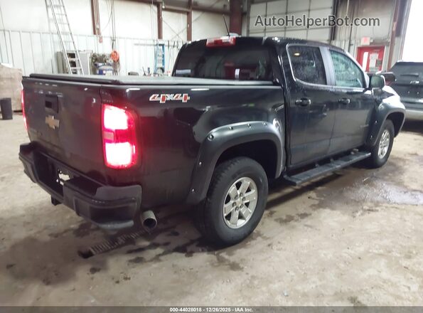 1GCGTBEN7L1229358 2020 CHEVROLET COLORADO Черный Задняя правая четверть