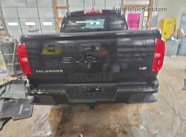 1GCGTBENXN1150186 2022 CHEVROLET COLORADO Черный Вид сзади