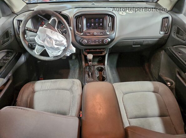 1GCGTBENXN1150186 2022 CHEVROLET COLORADO Черный Вид панели приборов