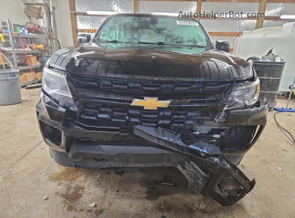 1GCGTBENXN1150186 2022 CHEVROLET COLORADO Черный Вид спереди