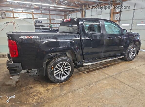 1GCGTBENXN1150186 2022 CHEVROLET COLORADO Черный Задняя правая четверть