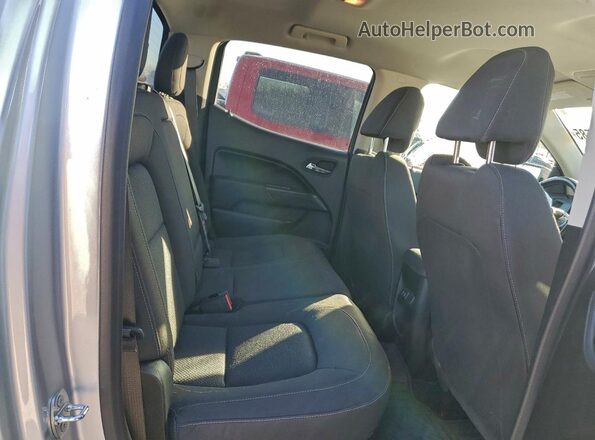 1GCGTCE3XG1264972 2016 CHEVROLET COLORADO Серебряный Вид задних сидений