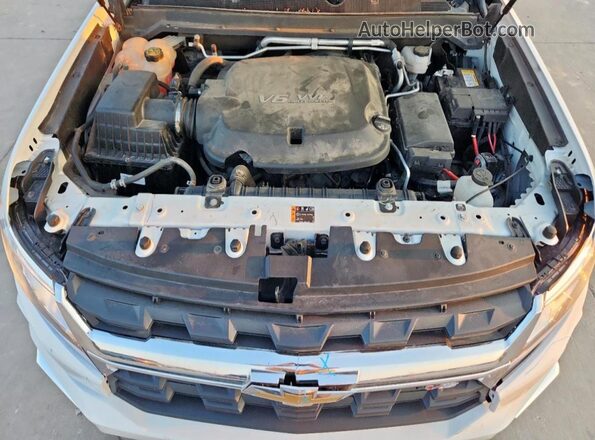 1GCGTCEN8M1107227 2021 CHEVROLET COLORADO White Սալոնի հետևի տեսք