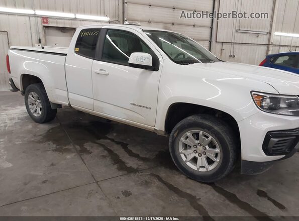 1GCHSCEA4N1219917 2022 CHEVROLET COLORADO Белый Передняя правая четверть