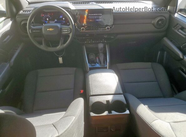 1GCPSBEK9T1129707 2026 CHEVROLET COLORADO Black Dashboard view