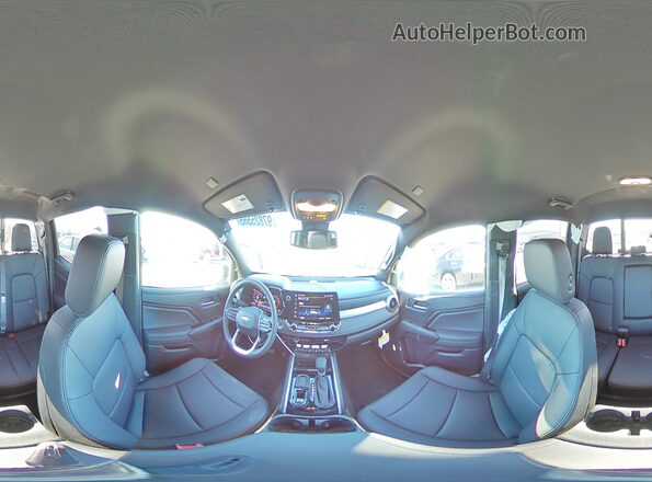 1GCPSCEK4T1113131 2026 CHEVROLET COLORADO Blue Vista de la etiqueta del VIN