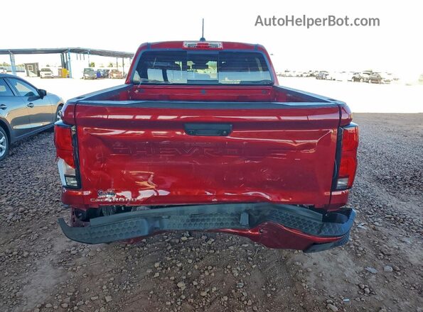 1GCPTCEK2S1189250 2025 CHEVROLET COLORADO Темно-бордовый Вид сзади