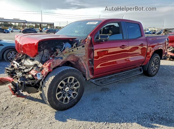 1GCPTDEK3T1121014 2026 CHEVROLET COLORADO Бордовый Передняя левая четверть