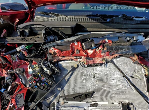 1GCPTDEK3T1121014 2026 CHEVROLET COLORADO Бордовый Вид задней части салона