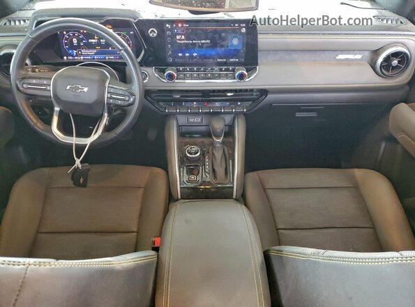 1GCPTFEK5P1264662 2023 CHEVROLET COLORADO Бежевый Вид панели приборов