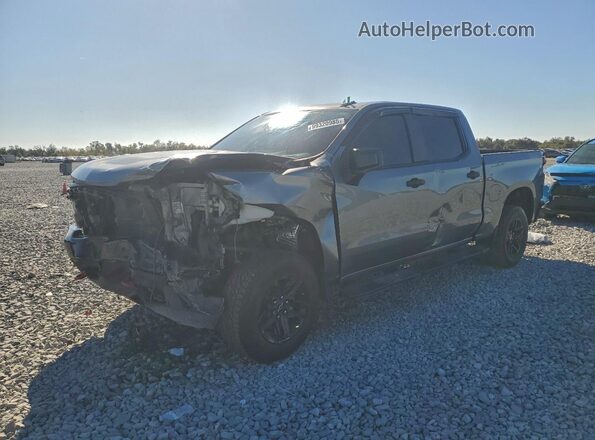 1GCPYCEH8MZ444686 2021 CHEVROLET SILVERADO Silver Przód lewy