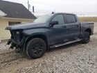 2020 Chevrolet Silverado K1500 Custom Синий vin: 1GCUYBEF7LZ302162