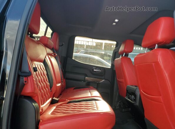 1GCUYEED0KZ375730 2019 CHEVROLET SILVERADO Черный Вид задних сидений