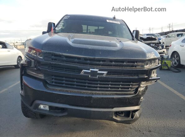 1GCUYEED0KZ375730 2019 CHEVROLET SILVERADO Черный Вид спереди