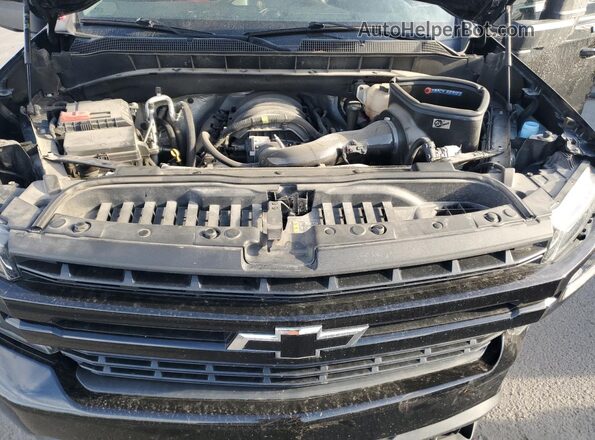 1GCUYEED0KZ375730 2019 CHEVROLET SILVERADO Черный Вид задней части салона