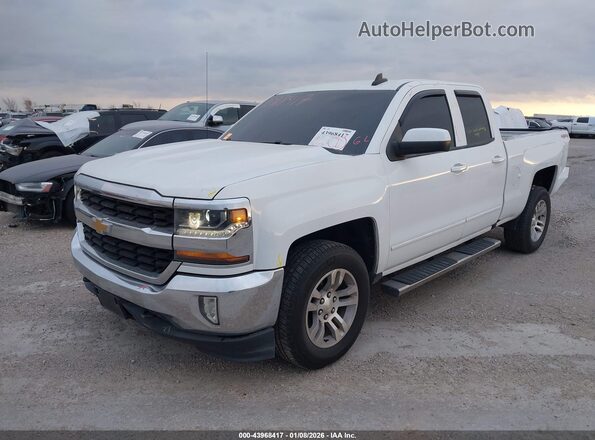1GCVKREC4HZ291696 2017 CHEVROLET SILVERADO Белый Передняя левая четверть