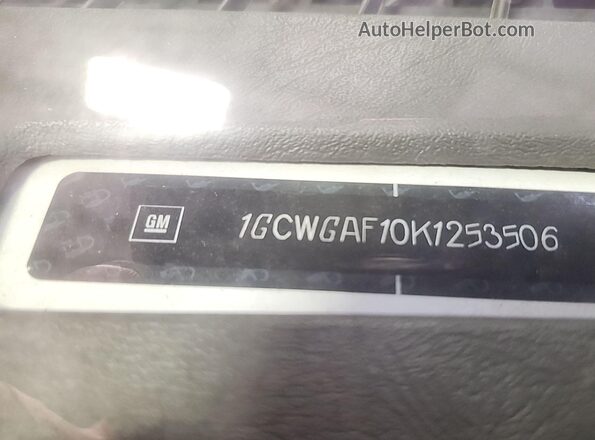 1GCWGAF10K1253506 2019 CHEVROLET EXPRESS  