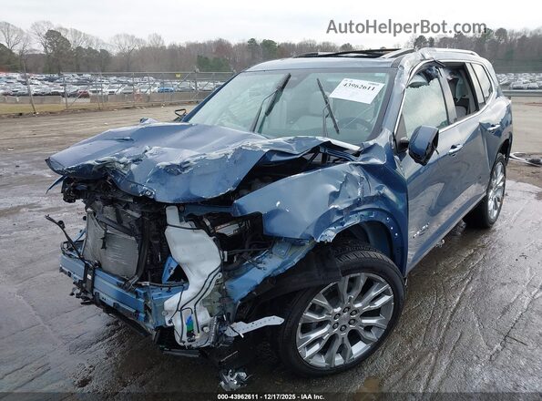 1GKENLKS4RJ163835 2024 GMC ACADIA Синий Вид спереди