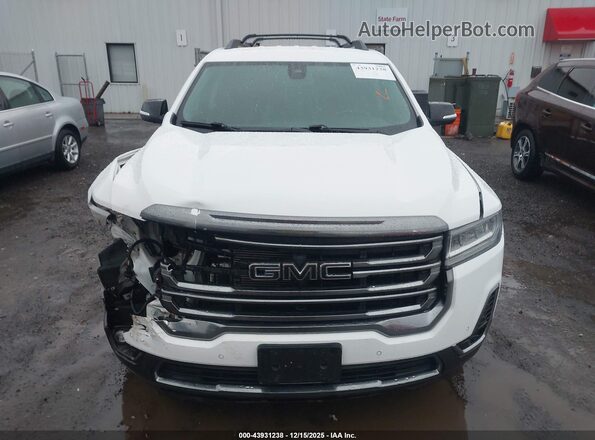 1GKKNLLS8MZ184246 2021 GMC ACADIA Белый Вид задней части салона