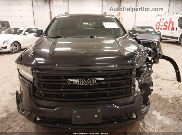 1GKKNML41PZ214747 2023 GMC ACADIA Black Widok zestawu wskaźników