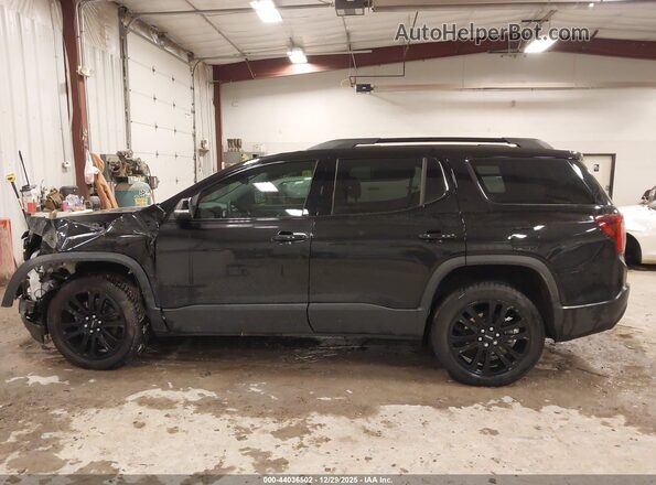 1GKKNML41PZ214747 2023 GMC ACADIA Black Widok wnętrza 360 stopni