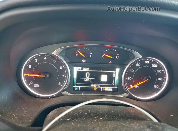 1GKKNMLS4JZ120366 2018 GMC ACADIA Серебряный Вид щитка приборов