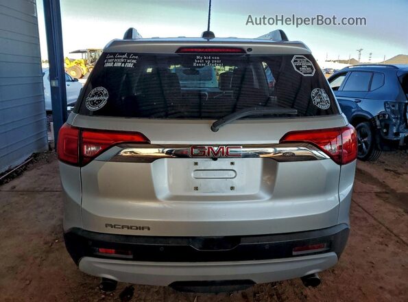 1GKKNMLS4JZ120366 2018 GMC ACADIA Серебряный Вид сзади