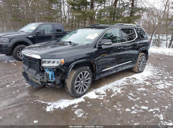 1GKKNXLS2MZ104026 2021 GMC ACADIA Черный Передняя левая четверть