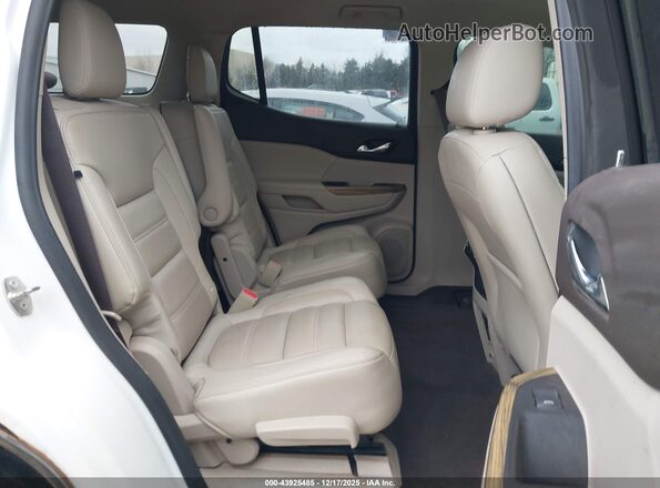 1GKKNXLS7KZ200716 2019 GMC ACADIA White Widok naklejki z numerem VIN