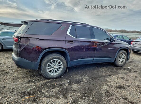 1GNEVGKW4PJ185473 2023 CHEVROLET TRAVERSE Burgundy Trasero derecho