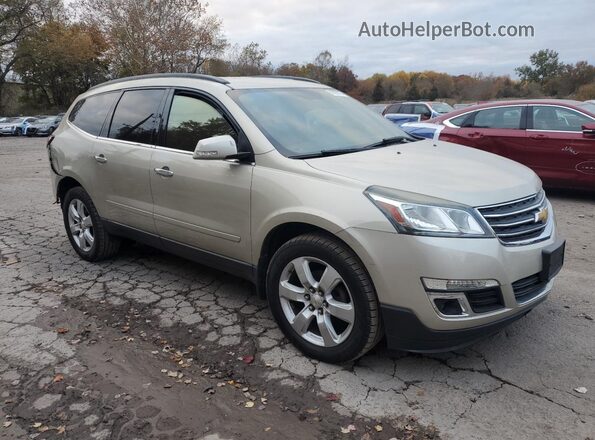 1GNKVGKD7GJ193486 2016 CHEVROLET TRAVERSE Золотой Передняя правая четверть