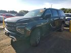 2025 Chevrolet Suburban K1500 Z71 Black vin: 1GNS6DRD4SR343971 Damage: Hood, Misaligned, Repair Required