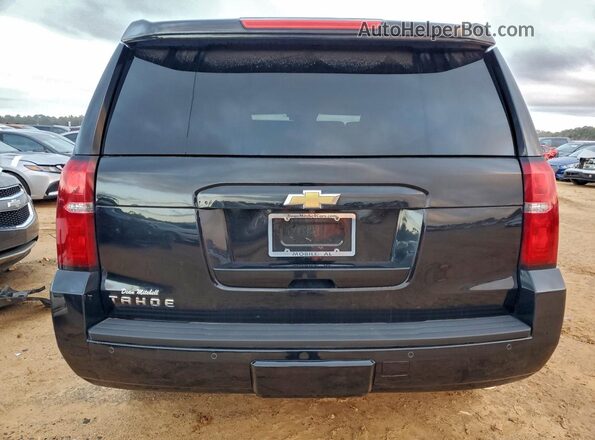 1GNSCBKC0KR226872 2019 CHEVROLET TAHOE Черный Вид сзади