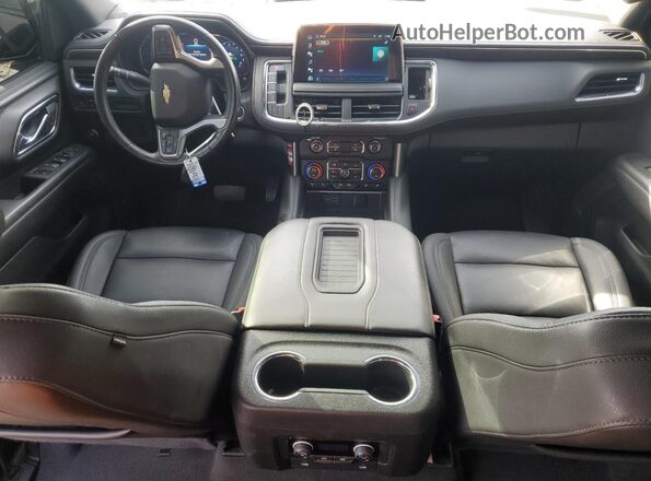 1GNSCCKD1PR128116 2023 CHEVROLET SUBURBAN Черный Вид панели приборов