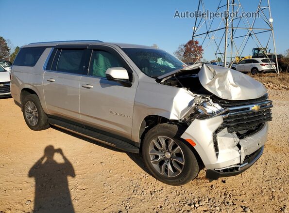1GNSCCKD3PR499116 2023 CHEVROLET SUBURBAN Золотой Передняя правая четверть