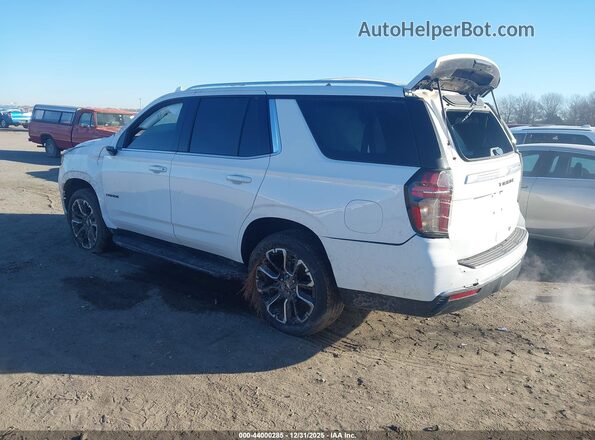 1GNSCMKD4PR210802 2023 CHEVROLET TAHOE White Trasero izquierdo