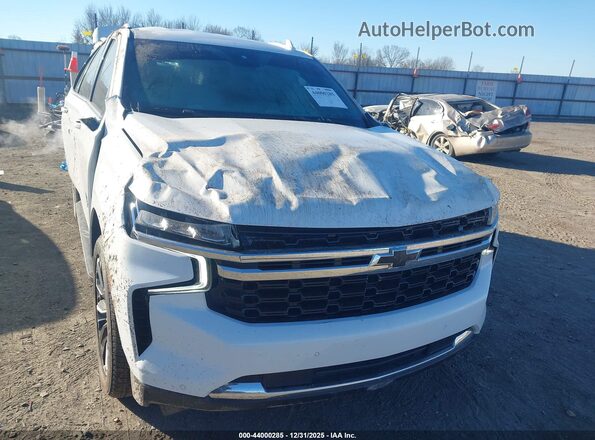 1GNSCMKD4PR210802 2023 CHEVROLET TAHOE White Vista del cuadro de instrumentos