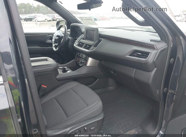 1GNSCMKD7PR103100 2023 CHEVROLET TAHOE Black წინა სალონის ხედი