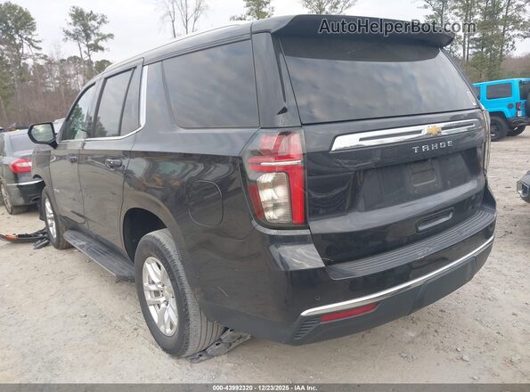 1GNSCMKD7PR103100 2023 CHEVROLET TAHOE Black უკანა მარცხენა