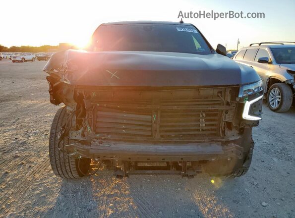 1GNSCNKD8MR256974 2021 CHEVROLET TAHOE Черный Вид спереди